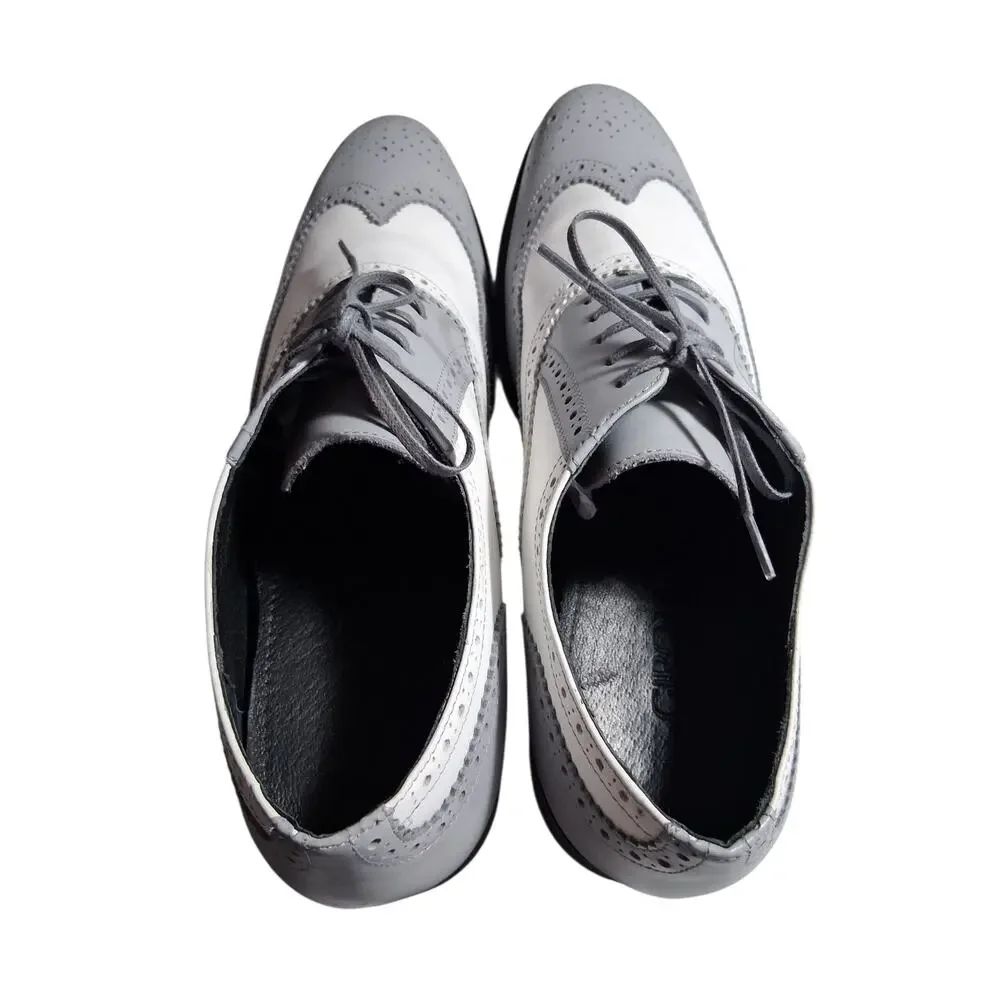 Girotti Handcrafted Leather Mens size 45 (12) Luxury Dress Career Oxford‎ Shoes